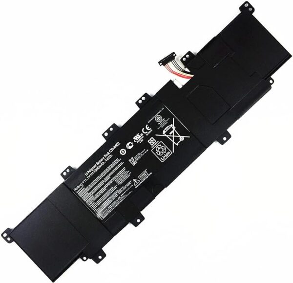 11.1V 44Wh/4000mAh C31-X402 Laptop Battery Compatible with ASUS VivoBook S300 S300C S300CA S300E S400 S400C S400CA S400E X402C X502C Series Notebook