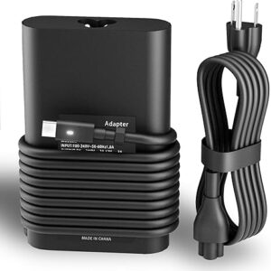 130W Dell USB C Charger,Laptop Charger for Dell Precision 5570 3570 5560 5550 5520 5760 3560 Dell Latitude 5520 5530 XPS 15 9510 9575 XPS 17 9700 9575