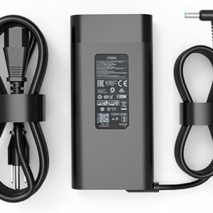 230W AC Original Charger for HP OMEN 15 16 15-en1013dx 15-ek1013dx 16-b1797nr 16-b1085nr 16-b0005dx 16-b0013dx 16-c0002dx 16-c0012dx ZBook Fury 16 G9 TPN-Q265 Laptop Power