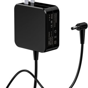 45W Laptop Charger for Asus Vivobook 14 15 17 F415 F415E F510U F510UA F512JA F512J; ZenBook UX330 UX330U UX360 UX360C UX305 AC Adapter; Chromebook C202 C202S C202SA C300 C300S
