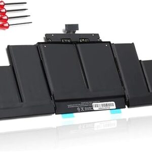 A1494 Laptop Battery Replacement for MacBook Pro 15 inch Retina A1398 (Late 2013 & Mid 2014);fit Retina ME293 ME294