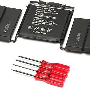 A1706 A1819 Laptop Battery Replacement for MacBook Pro 13 inch Touch Bar Late 2016 Mid 2017 EMC 3071 3163 MLH12LL/A MPXV2LL/A MLVP2LL/A MNQF2LL/A MNQG2LL/A