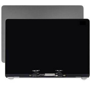 A2338 M1 M2 Screen Replacement for MacBook Pro Retina A2338 M1 M2 EMC 3578 MYD83 MYD92 MYDA2 MYDC2 MYD83LL/A MYD92LL/A MYDA2LL/A MYDC2LL/A Full LED LCD Screen Display Assembly Grey