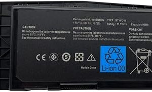 BTYVOY1 7XC9N C0C5M 5WP5W Laptop Battery for DELL Alienware M17x R3 R4 Series Notebook 0C0C5M 05WP5W CN-07XC9N 318-0397 451-11817