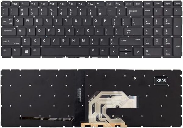 Backlight Keyboard for HP ProBook 450 G6 G7 455 G6 G7 455R G6 G7 Series Laptop L45090-B31 L45090-001