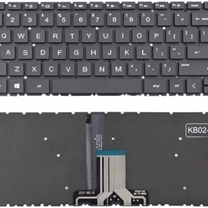 Backlight Keyboard for HP 14-CK 14-CD 14-CM 14-CS 14-DG 14-DQ 14s-DQ 14-FQ 14s-FQ 240 G7 245 G7 246 G7 240 G8,Pavilion X360 14-CD 14-DH 14M-CD Series