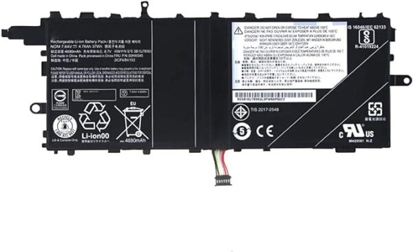 New 00HW045 00HW046 Battery For Lenovo ThinkPad X1 Tablet SB10J78993 SB10J78994 Laptop 7.64V 37Wh