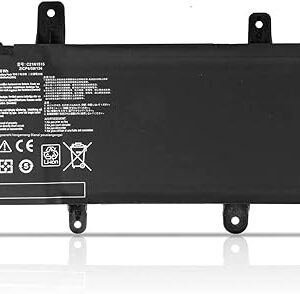 C21N1515 Laptop Battery for Asus X756UW X756UQ X756UV X756U X756UJ X756UA X756UX X756UB X756UQ Series Notebook C21PQ9C Black 7.6V 38Wh 4840mAh