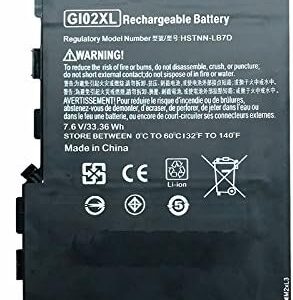 GI02XL Laptop Battery for HP Pavilion X2 12 12-B000 12-B100NA 12-B010N 12-B096MS HSTNN-LB7D 832489-421 833657-005