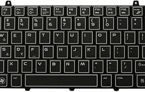 Genuine New For Dell Alienware M11x R1 Backlit Laptop US Keyboard PYTVX 0PYTVX