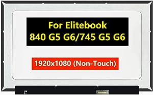 HP Elitebook 840 G5, 840 G6, 745 G5, 745 G6 LCD Screen 14.0" 30Pin FHD 1920x1080 Laptop Display
