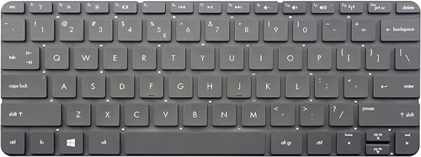 HP Stream 11-D 11-D000 Series US Black Keyboard