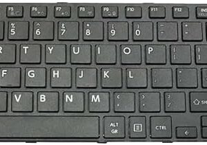 Keyboard for Toshiba Tecra A50-C A50-C1510 A50-C1510W10 A50-C1520 A50-C1540 A50-C1550 A50-C1552CL Z50-C Z50-C1550 Satellite Pro R50-C, US Layout Black Color
