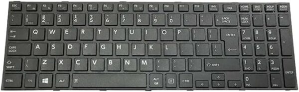 Keyboard for Toshiba Tecra A50-C A50-C1510 A50-C1510W10 A50-C1520 A50-C1540 A50-C1550 A50-C1552CL Z50-C Z50-C1550 Satellite Pro R50-C, US Layout Black Color