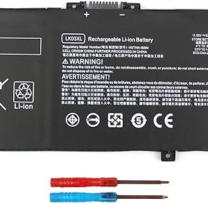 LK03XL Laptop Battery for HP Envy X360 15 15-BP000 15M-BP000 Envy 17 17-AE001NB 17M-AE011DX 17-BW0011NR LK03048XL 916368-421 HSTNN-LB7U TPN-W127 Series