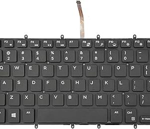 Laptop Keyboard Backlit for DELL Inspiron 13 5368 5378 2in 1, Inspiron 14 5468 7460 7466 7472 7378 7467 7569 7580 7572, Vostro 14 5468 Backlight US Layout