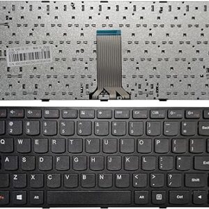 Laptop Keyboard Fit Lenovo IdeaPad G40-30 G40-45 G40-70 G40-80 G41-35 Flex 2-14D US Layout (Black Frame)