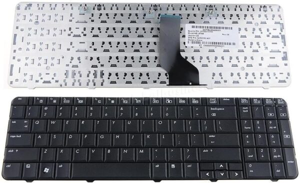 Laptop Keyboard Replacement for HP Compaq CQ60-421NR CQ60-427NR CQ60-433US CQ60-514NR CQ60-615DX CQ60-101XX CQ60-102XX CQ60-103XX CQ60-202US CQ60-203NR CQ60-204NR US Layout Black Color