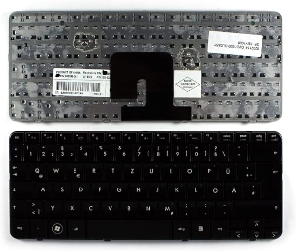 Laptop Keyboard US (no Backlit) for HP Pavilion DV2 DV2-1000 DV2-1100 DV2-1200 DV2-1030US DV2-1110US DV2-1199US dv2-1020ca/1024ca/dv2-1027ca/1043ca