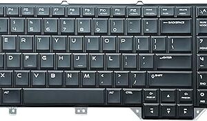Laptop Keyboard for DELL Alienware M18x M18x R5 US United States Edition Black