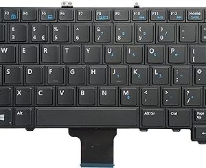 Laptop Keyboard for DELL Latitude E7240 E7440 08PP00 8PP00 MP-12R63USJ698 PK130VN4B00 English US with Backlit&Pointing New