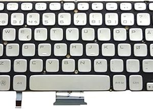 Laptop Keyboard for DELL XPS 14Z L412Z 15Z L511Z 0GCGPY GCGPY PK130JN1A19 MP-10K86CHJ698 Silver with Backlit New