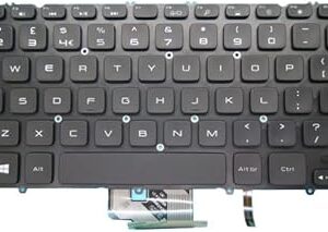 Laptop Keyboard for DELL XPS 15 9530 Precision M3800 03H5CJ 3H5CJ V143725AK1 United Kingdom UK Black with Backlit New