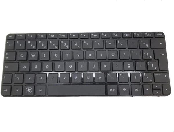 Laptop Keyboard for HP Mini 210-1000 210-1100 588115-131 594709-131 590527-131 with Black Frame Black
