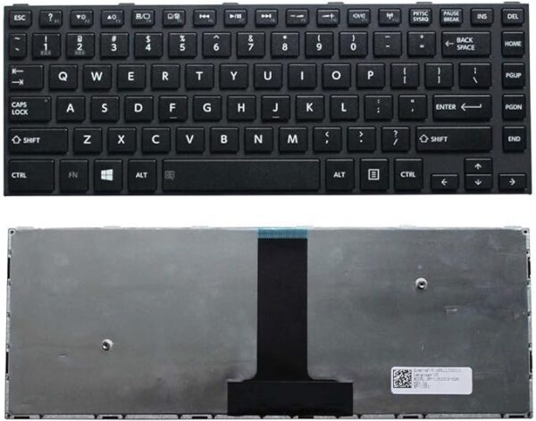 New US Black English Laptop Keyboard for Toshiba Satellite C40-B C40D-B C40-B201E C40-B206E 0KN0-VP1US12 MP-13R33US-528 H0000069480