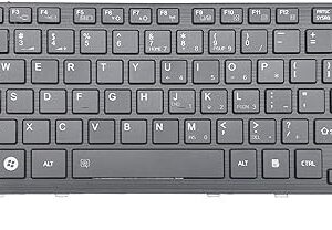 Laptop Keyboard for Toshiba Satellite M640 M645 M650 M600 P745 R801 P700, Backlight US Layout