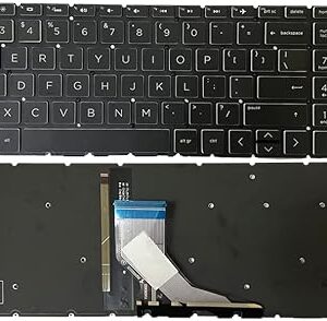 Backlit Keyboard for HP Pavilion Gaming 15-DK 15-EC 15T-DK 15-CR 15-CS PK1328B3A09