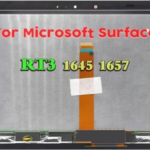 Microsoft Surface RT3 1645 1657 RT3 10.8 inch LCD LED Display Touch Screen Digitizer Assembly (Not for Surface Pro 3)