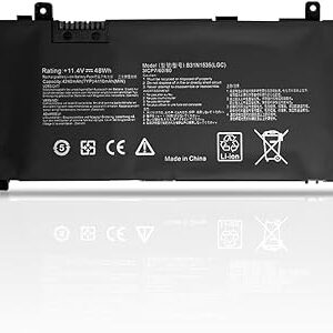 B31N1535 Laptop Battery for Asus ZenBook UX310 UX310UA UX310UQ UX410UA UX310UA-1A 1C, UX310UA-FB035T FB038T FC062T FC075T FC073T FC088T FB097T FC106R 0B200-02020000 Series, 11.4V 48Wh