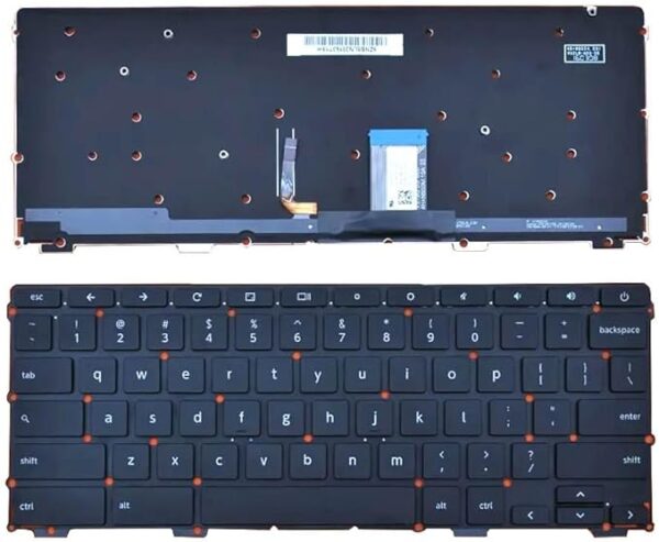 Laptop Keyboard for Toshiba Chromebook CB30 CB30-A CB30-B English US Black with Backlit New