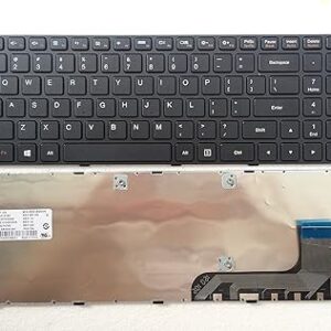 New Laptop Keyboard for Lenovo IdeaPad 100-15IBY US Layout T6G1-US 25214785 PK130TH2A00 PK1314K2A00 25214785 9Z.NB4SN.001, US Layout Black Color