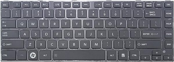 Laptop Keyboard for Toshiba Satellite C40-A C40D-A C40T-A C45-A C45D-A C45T-A L40-A L40D-A L40DT-A English US Black New