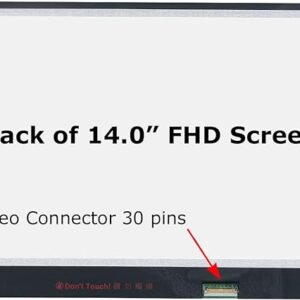 New Screen Replacement for HP 14-DQ1033CL 7RP94UA, FHD 1920x1080, IPS, Matte, LCD LED Display