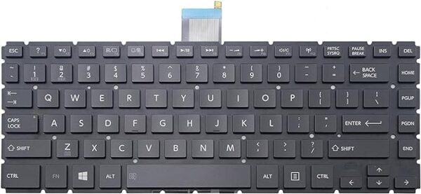 Laptop Keyboard for Toshiba Satellite L40-B L40D-B L40DT-B L40T-B L40-B-00L L40D-B-001 L40D-B-010 L40DT-B-00E L40T-B-1360 English US Black With Backlit New