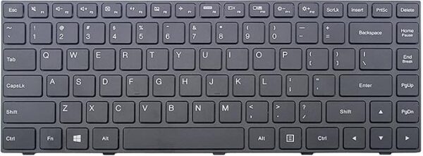 Original New for Lenovo Ideapad 100-14IBD US English Keyboard with Black Frame