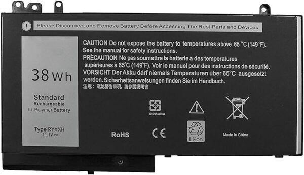 RYXXH Battery for Dell Latitude 11 3150 3160 Latitude 12 5000 5250 E5250 14 5450 E5450 15 5000 5550 E5550 Series 09P4D2 9P4D2 YD8 XC 0 YD 8XC 5TFCY VY9ND R5MD0 R5MDO 0VVXTW 0VY9ND