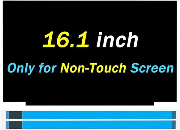 Screen Replacement 16.1" HP Omen 16-wd0013dx 16-wd0063dx 40 Pin 144Hz (1920x1080) LCD Screen Display LED Panel Non-Touch Digitizer(Only for Non-Touch Screen)