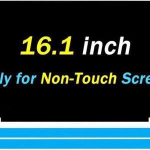 Screen Replacement 16.1" NV161FHM-N41 for HP OMEN 16-c0502la 16-A0020NR 30 Pin 60hz (1920x1080) LCD Screen Display LED Panel Non-Touch Digitizer(Only for Non-Touch Screen)