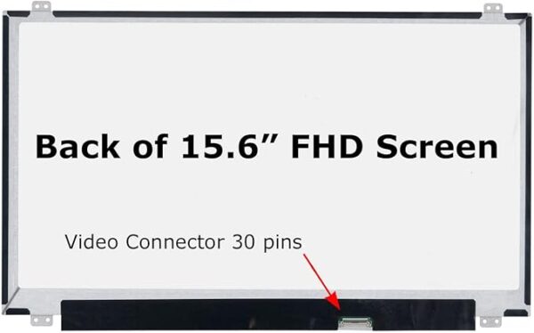 Screen Replacement for HP Omen 15-AX210NR, FHD 1920x1080, IPS, Matte, LCD LED Display