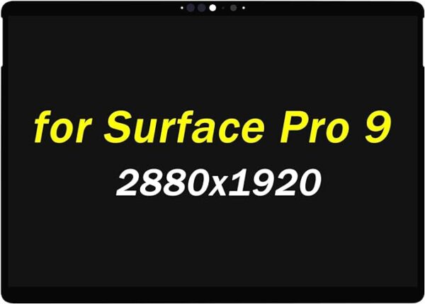 Screen Replacement for Microsoft Surface Pro 9 2038 (2021) 2880x1920 13" LCD Display Touch Screen Digitizer Assembly