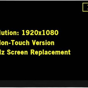 Screen replacement for HP Victus 15-fa0031 15-fa0031dx 15-FA0032DX Gaming FHD 1920x1080 40Pin 144Hz LED LCD Display Screen Panel(Only for Non-Touch) N13295-001