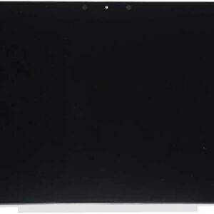 Touch LCD for HP Envy X360 15-CN 15m-cn0xxx 15m-cn0011dx 15m-cn0012dx 15-cn0013nr 15-cn1025cl L20114-001 15.6 inch FHD LCD Touch Screen Display Digitizer Assembly Bezel (Silver)