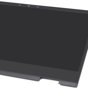 LED Replacement 15.6 inches FHD IPS LED LCD Display Touch Screen Digitizer Assembly Bezel with Board for HP Envy x360 Convertible 15-bq 15-bq000 15-bq100 15m-bq000 15m-bq100 Series