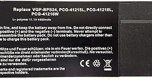 Laptop/Notebook VGP-BPS24 Battery Compatible with VAIO VPCSA VPCSB VPCSC VPCSD VPCSE Series VGP-BPL24 VGP-BPS24 VGP-BPL24 VGP-BPSC24