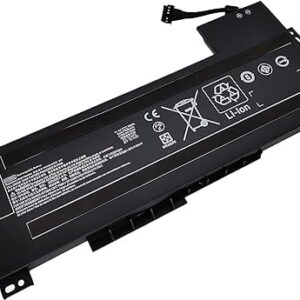 VV09XL Laptop Battery for HP ZBook 15 G3 G4 Mobile Workstation Series Compatible with HSTNN-DB7D HSTNN-C87C VV09090XL 808398-2B1 808398-2C1 808452-001 808452-002New Product