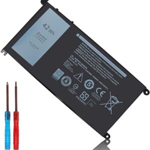 WDX0R Replacement Laptop Battery for Dell Inspiron 13 15 5000 7000 Series 5570 7579 7378 5567 7573 5565 5379 5378 Latitude 3490 3590 3340 3400 3390 3500 3190 Vostro 5468 5568 P69G 3CRH3